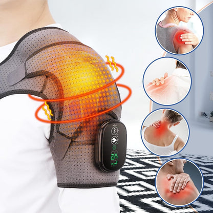 Heated Shoulder Wrap with Vibration